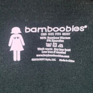 Bamboobies Nursing Shawl Cover Up Poncho One Size Soft‎ Bamboo Viscose Black